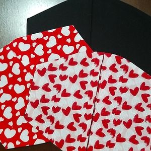 Hearts 2 Pack Facemask Set